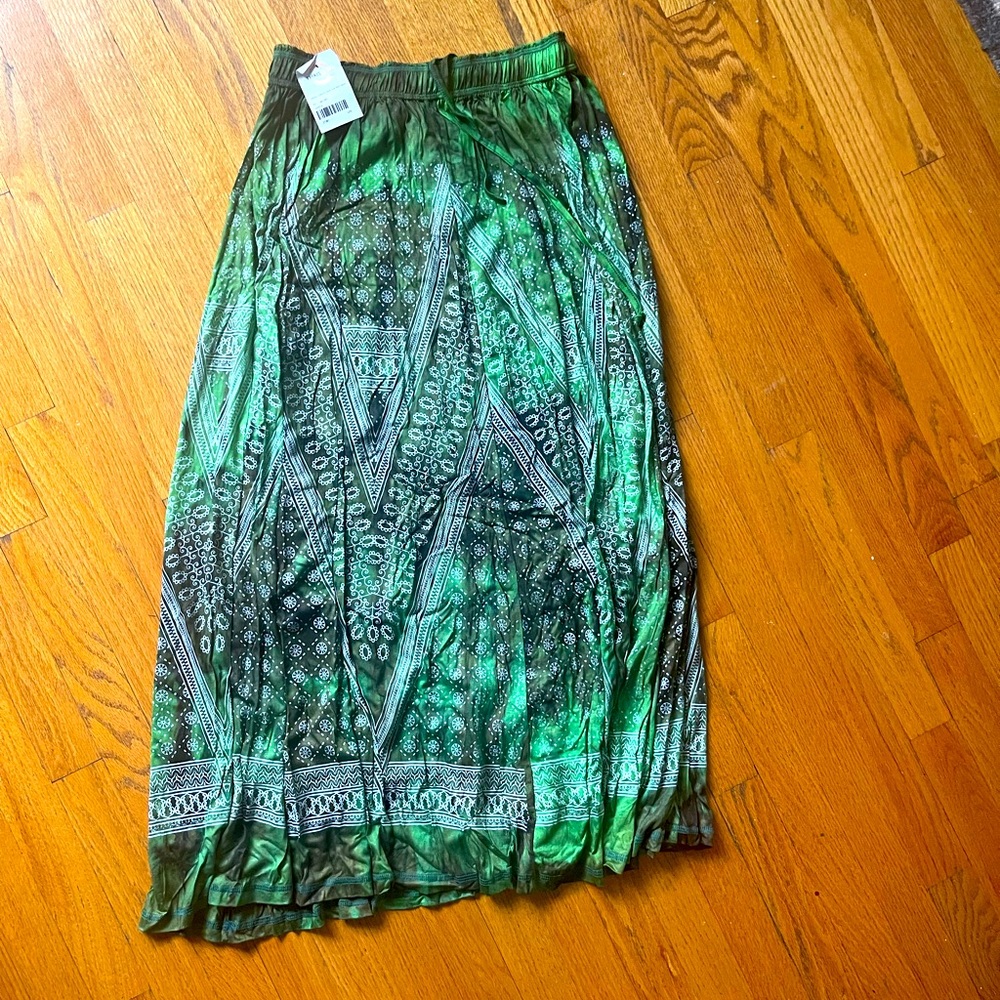 Long flowy skirt